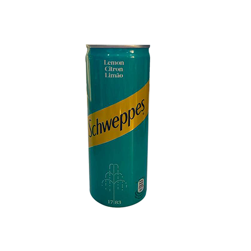 SCHWEPPES CITRON CANETTE 25CL