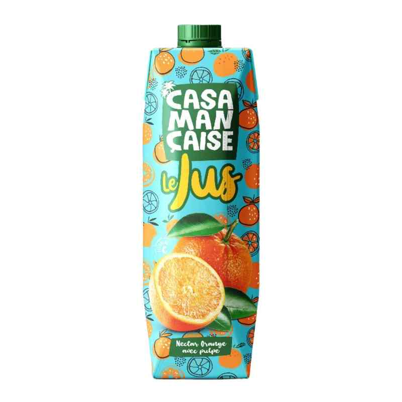 CASA LE JUS NECTAR ORANGE AVEC PULPE 1L
