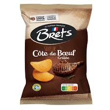 BRETS CHIPS COTE DE BOEUFS GRILLEE 125G