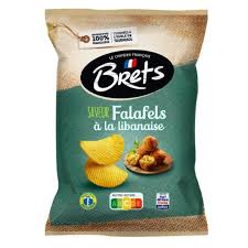 BRETS CHIPS FALAFELS A LA LIBANAISE 125G