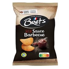 BRETS CHIPS BBQ 125G