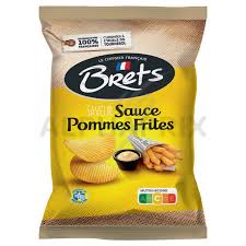 BRETS CHIPS SAUCE POMMES FRITES 125G