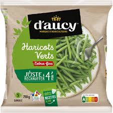 D'AUCY HARICOTS VERT EXTRA FINS SURG 750G